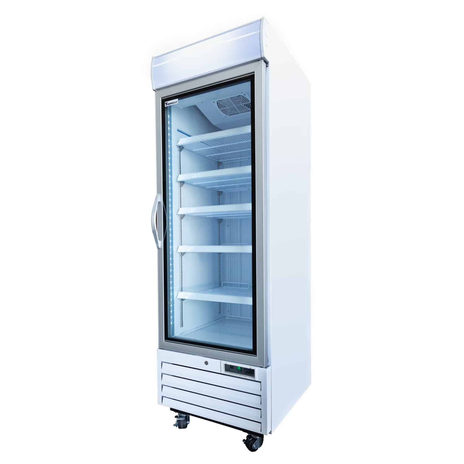 upright single door freezer